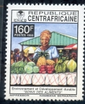 Stamps Africa - Central African Republic -  varios