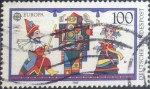 Sellos de Europa - Alemania -  Scott#1574 , intercambio 0,30 usd. , 100 cents. , 1989