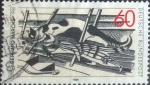 Stamps Germany -  Scott#1571 , intercambio 0,30 usd. , 60 cents. , 1989
