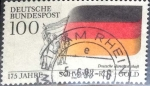 Stamps Germany -  Scott#1603 , intercambio 0,45 usd. , 100 cents. , 1990