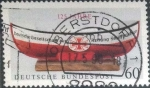 Stamps Germany -  Scott#1605 , intercambio 0,35 usd. , 60 cents. , 1990