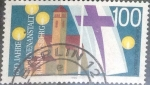 Sellos de Europa - Alemania -  Scott#1607 , intercambio 0,45 usd. , 100 cents. , 1990