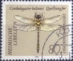 Stamps Germany -  Scott#1673 , m4b intercambio 0,50 usd. , 80 cents. , 1991