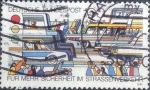 Stamps Germany -  Scott#1678 , intercambio 0,50 usd. , 100 cents. , 1991
