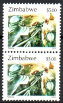 Stamps : Africa : Zimbabwe :  EXPLOTACIÓN  MINERA.  Scott  846.