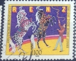 Stamps Germany -  Scott#1740 , intercambio 0,35 usd. , 100 cents. , 1992