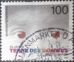 Stamps Germany -  Scott#1697 , intercambio 0,50 usd. , 100 cents. , 1992