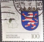 Sellos de Europa - Alemania -  Scott#1705 , intercambio 0,55 usd. , 100 cents. , 1993