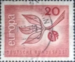 Sellos de Europa - Alemania -  Scott#868 , intercambio 0,20 usd. , 20 cents. , 1963