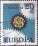 Sellos de Europa - Alemania -  Scott#996 , intercambio 0,20 usd. , 20 cents. , 1969