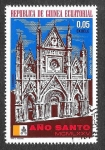 Stamps Equatorial Guinea -  Mi363 - Año Santo 1975 (Iglesias)