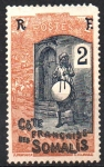 Stamps : Africa : Somalia :  TAMBORILERO.  Scott 81.