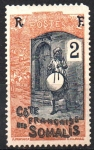 Sellos de Africa - Somalia -  TAMBORILERO.  Scott 81.