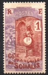 Stamps : Africa : Somalia :  TAMBORILERO.  Scott 80.