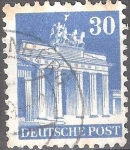 Sellos de Europa - Alemania -  Puerta de Brandemburgo/ocupación aliada general.