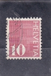 Stamps : Europe : Switzerland :  cifra