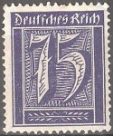 Stamps Germany -  Numeral.Imperio alemán.