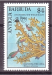 Stamps : America : Antigua_and_Barbuda :  V Centenario Descubrimiento