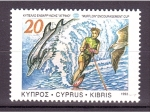 Stamps Cyprus -  Campeonato europeo de esquí acuático