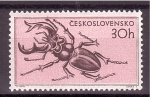 Sellos de Europa - Checoslovaquia -  serie- Fauna salvaje