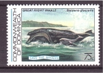 Sellos de America - Dominica -  serie- Salvar a las ballenas