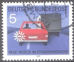 Stamps Germany -  Nuevas normas de trafico.