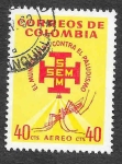 Stamps : America : Colombia :  C426 - Anti-Malaria
