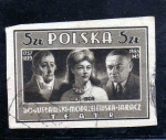 Stamps : Europe : Poland :  ACTORES DEL CINE Y TEATRO