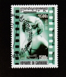 Stamps Cambodia -  Jeanette MacDonald