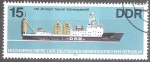 Stamps Germany -  Barcos alemanes de alta mar.Carguero pesado MS Brocken.