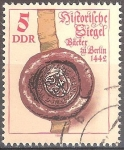 Stamps Germany -  Sello de gremio histórico.Panaderos Berlin.