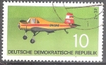 Stamps Germany -  Avión agrícola Z 37.