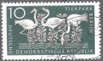 Stamps Germany -  Parque de animales de Berlín.Flamencos rosados.