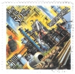 Stamps India -  industria