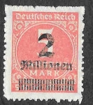 Stamps Germany -  278 - Número