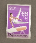 Stamps Romania -  Gimnasia, potro