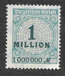 Stamps Germany -  281 - Número
