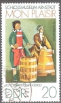 Stamps : Europe : Germany :  Museo del Castillo de Arnstadt "Mon Plaisir"-DDR.