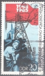 Stamps Germany -  40a Aniversario de la liberación del fascismo (DDR).