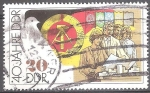 Stamps : Europe : Germany :  40 años DDR.