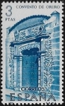 Sellos del Mundo : Europa : Espaa : Forjadores de América - Convento de Oruro, Bolivia  1966 3 ptas