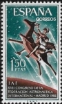 Stamps : Europe : Spain :  Don Quijote y Sancho Panza sobre Clavileño  1966  1,50 ptas