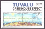 Sellos de Oceania - Tuvalu -  Protección de la capa de ozono