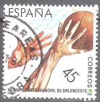 Stamps Spain -  Campeonatos del mundo de baloncesto.