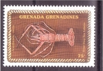 Sellos de America - Granada -  serie- Crustaceos