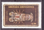 Sellos de America - Granada -  serie- Crustaceos