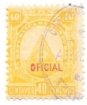 Stamps : America : Honduras :  escudo