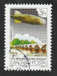Stamps Hungary -  445 - Dirigible