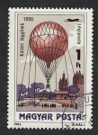 Stamps Hungary -  451 - Globo aerostático militar