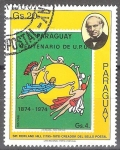 Stamps : America : Paraguay :  Centenario de la U.P.U